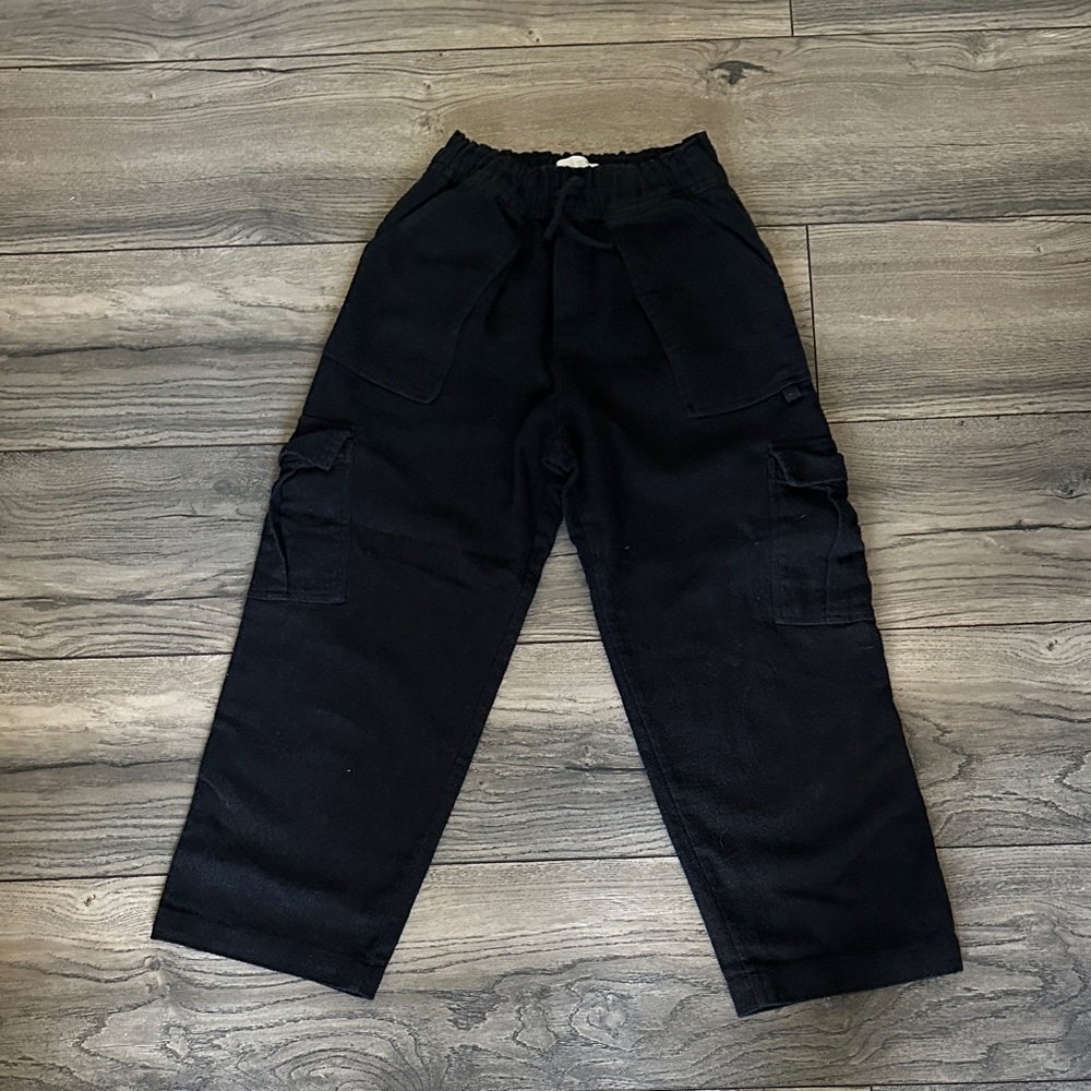 Zara Black Cargo Pants